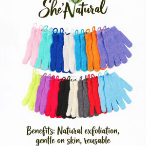 Glow Scrub Gloves